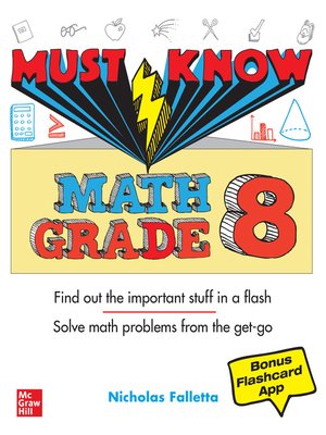 cover image of Must Know Math Grade 8